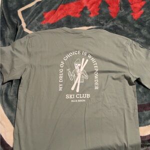 Blue Bison Ski Club Men's Shirt